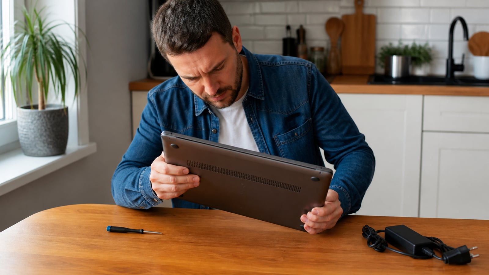 Een tweedehands laptop controleren op gebruik en reparatiemogelijkheden